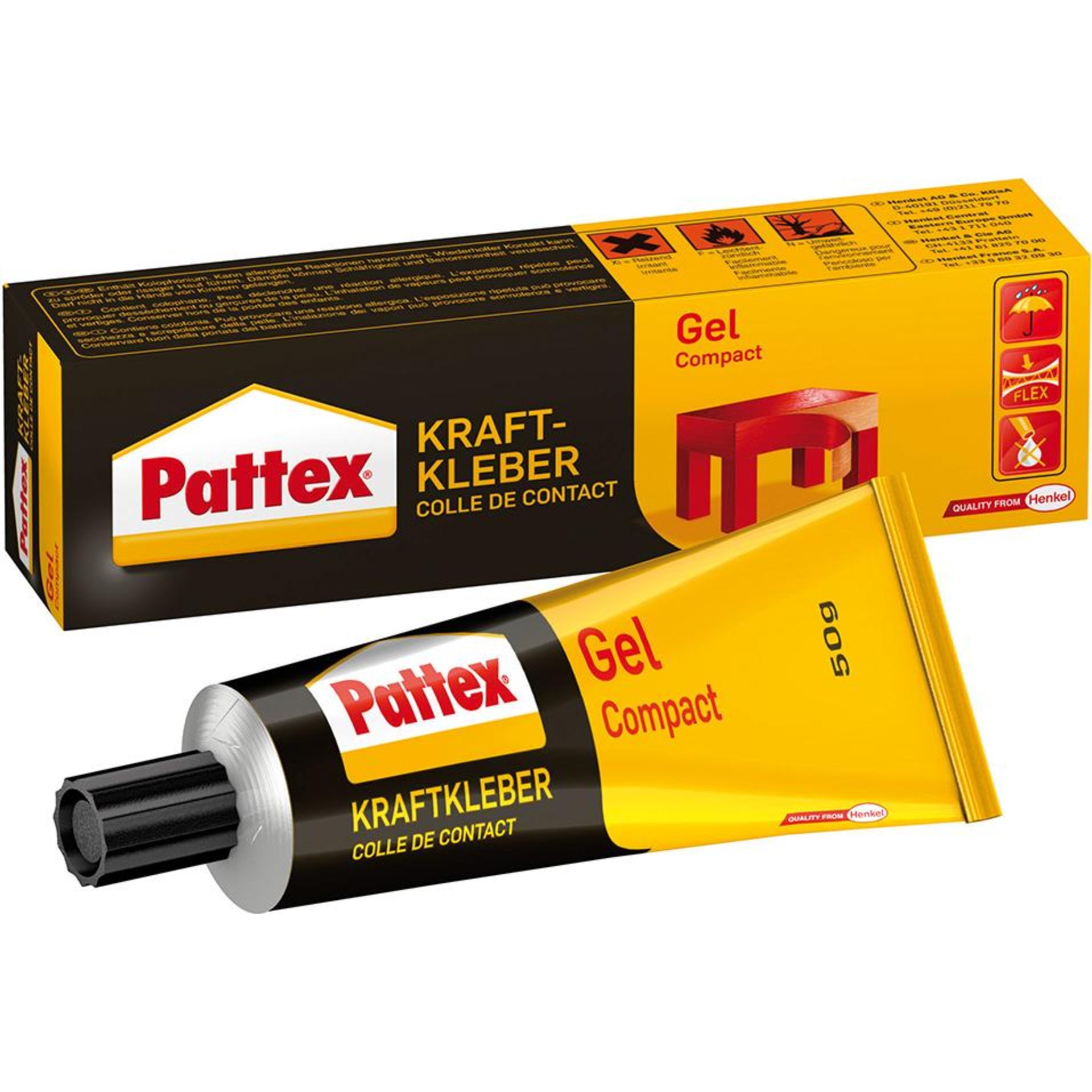 Kraftklebstoff Pattex® Gel Compact